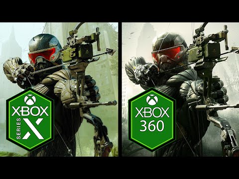 Crysis 3 Remastered Xbox Series X vs Xbox 360 Comparison