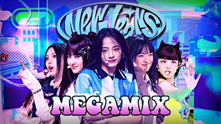 Cover art for NewJeans(뉴진스) | 1 YEAR MEGAMIX (All 2022-2023 Songs Mashup) | Attention — ETA