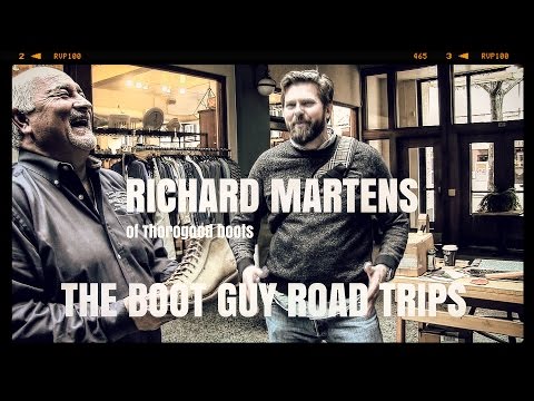 Richard Martens of Thorogood boots/1892 Collection [ The Boot Guy Road Trips ]