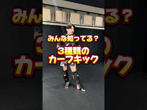 みんな知ってる？3種類のカーフキック！#RIZIN#ライジン#総合格闘技#mmatechniques#キックボクシング#kickboxing#キックボクシングテクニック