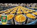 How Is Canned Sweet Corn Produced In A Factory