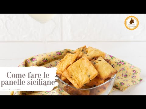 COME FARE LE PANELLE SICILIANE street food sfiziosissimo