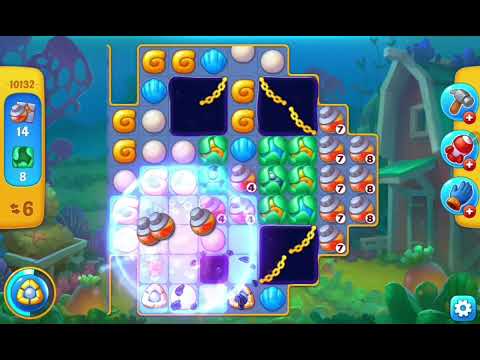 Fishdom Easy Level 10132 ( with ingame lightning booster) @choraelmin