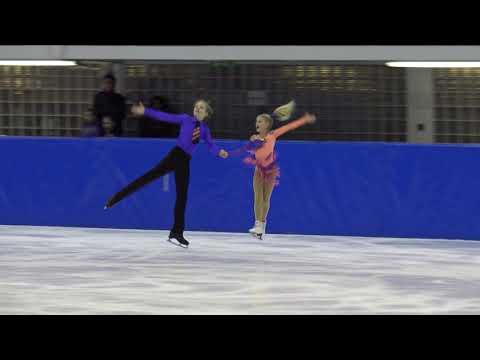 12. Santa Claus Cup 2018: Elizaveta Dracheva and Georgii Tsymbalov (RUS) - ID Inter Nov Free Dance