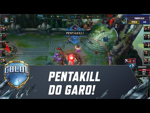 CBLoL 2020: 1ª Etapa - PRG x RDP | Pentakill do Garo