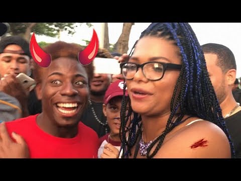 A LOOSE 😂!! Mampulo Black Vs Gaudy Mercy 🔥 (What a joke) Freestyle Battle in Guibia