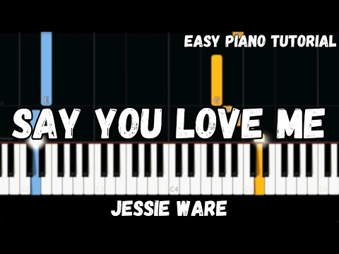 Say You Love Me - Jessie Ware