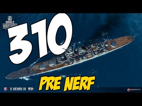 Henri IV 310 k DMG  3959 base xp - AND THEN WG NERFED it to death....