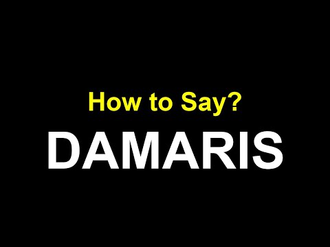 How to Pronounce DAMARIS – CORRECTLY Pronunciation