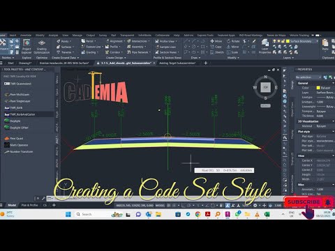 Creating A Code Set Style in Autodesk AutoCAD Civil 3D
