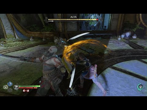 God of War Ragnarök Alva Boss Fight