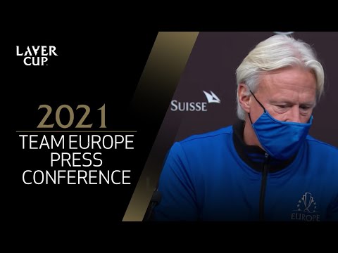 Team Europe faces the press | Laver Cup 2021