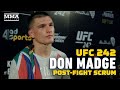 UFC 242: Don Madge Reveals He Couldn't 'Breathe Properly' Due To Heat In Arena - MMA Fighting