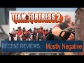 TF2 RECEIVED MOSTLY NEGATIVE REVIEWS