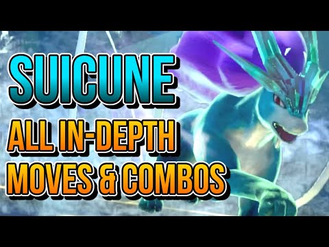 Suicune ALL Moves & Beginner / Intermediate Combos – Pokkén Tournament DX