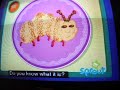 Oatmeal Art Catterpiller Butterfly