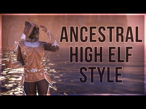 ESO Ancestral High Elf Style - Antiquities System Reward
