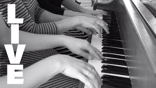 Awesome God/A Mighty Fortress Is Our God (LIVE) - 1 piano, 6 hands | Foto Sisters