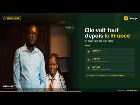 La patronne pilote son business depuis la France