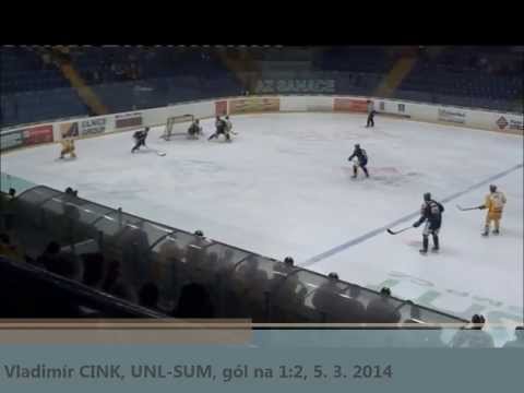 Ústí nad Labem - Salith Šumperk 3:4sn | Gól Vladimíra Cinka