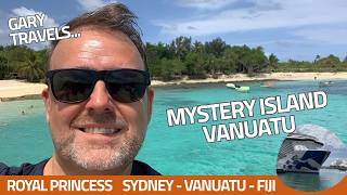 MYSTERY ISLAND, VANUATU | Royal Princess solo cruise reaches land | Modern Village Shore excursion