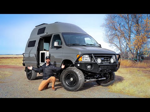 Thumbnail for Epic Ford E350 4x4 Campervan Conversion | Unstoppable Adventure Rig by Campervan, Car, Van