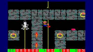 [AMSTRAD CPC] Roland On The Ropes - Review & Longplay