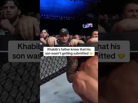 Abdulmanap knew Khabib wouldn’t submit 🔥 (via ufceurasia/TT, za.khabiba/IG)