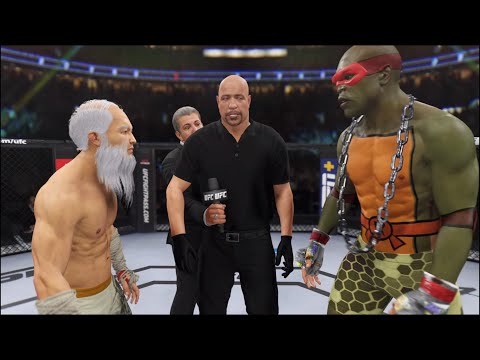 UFC 4 - Old Bruce Lee vs. Turtle Raphael - Super Dragon 🔥