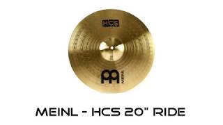 Video thumbnail for MEINL - HCS Ride 20" - Sound Test [HD/HQ] by Simon Ciccotti