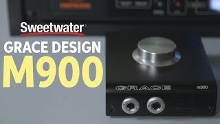 Video thumbnail for Grace Design m900 Desktop DAC Headphone Amplifier Review by Sweetwater