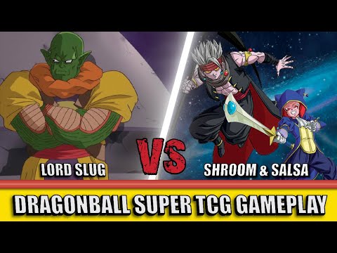 Lord Slug Set 12 (G) vs Shroom & Salsa (B) | Vicious Rejuvenation | DBS TCG