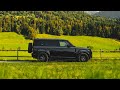 All Black Land Rover Defender V8 Exterior Interior Sound