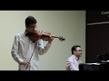 Manuel Gonzalez (17) - Mendelssohn Violin Concerto in E minor, Op. 64, 1º mov.