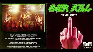 Overkill - F**k You!, full EP 1987 (reissue 1990)