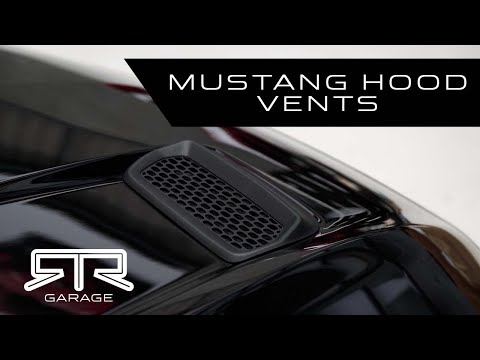 Installing the RTR Hood Vents (18-23 Mustang - GT & EcoBoost)