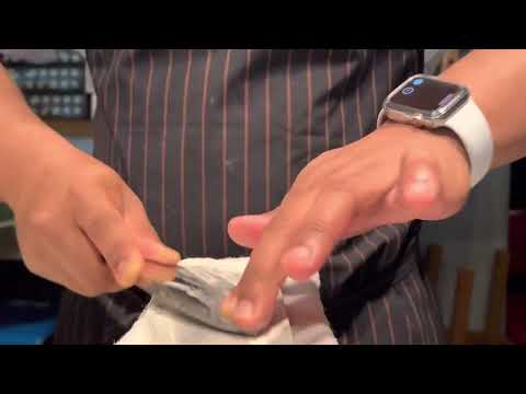 Deba sharpening A to Z || 220#, 1000#, 2000# and 5000# grit whetstone used