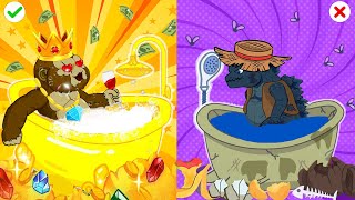 Download lagu POOR BABY GODZILLA Vs KONG LIFE : Rich Kong vs Poor Godzilla | Sad Story But Happy Ending Animation mp3 Download lagu POOR BABY GODZILLA Vs KONG LIFE : Rich Kong vs Poor Godzilla | Sad Story But Happy Ending Animation mp3