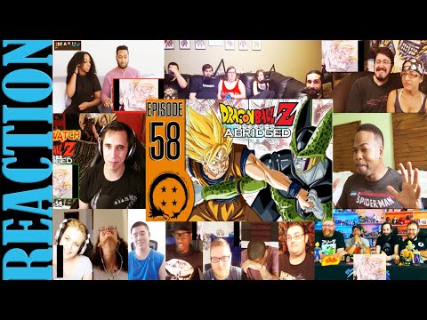 DragonBall Z Abridged: Episode 58 - #CellGames | TeamFourStar (TFS) REACTIONS MASHUP