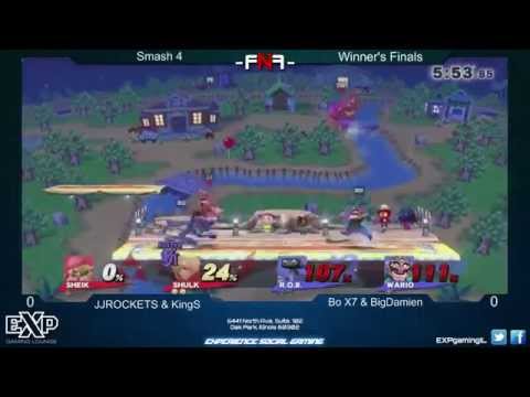 FNF 1-9-15 - Smash 4 - JJROCKETS & KingS vs. Bo X7 & RockyLuna - Winners Finals
