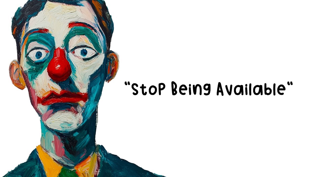 When You Stop Being Available, Everything Changes - Carl Jung