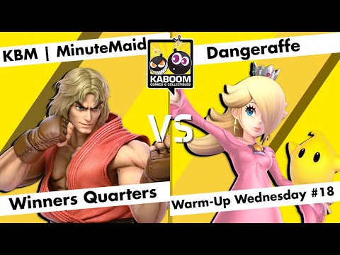KBM | MinuteMaid (Ken) vs Dangeraffe (Rosalina) - WQF - Warm-Up Wednesdays #18