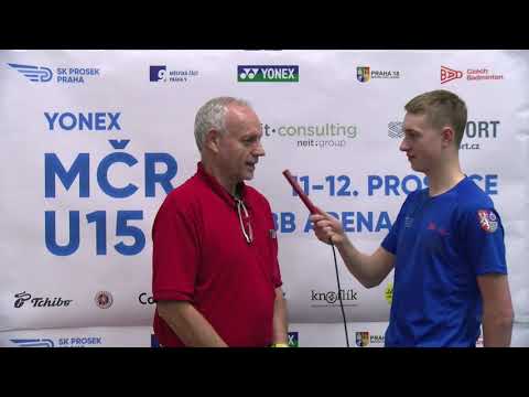 Mojmír Hnilica, hlavní rozhodčí turnaje – YONEX Mistrovství ČR U15 2021