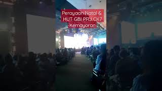 Download lagu Merry Christmas Perayaan Natal &HUT  ke 25 thn GBI PRJ MGK CK7 KEMAYORAN #gbi#natal#hut#viral# mp3