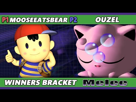 S@X 494 - MooseEatsBear (Ness) Vs. Ouzel (Jigglypuff) Smash Melee - SSBM