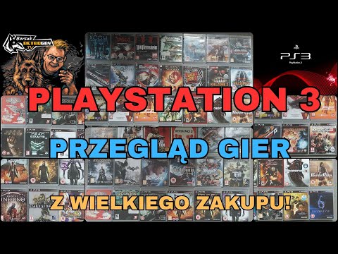 Borsuk Gry TV: PLAYSTATION 3 - Przegląd Pudełkowych HITÓW #3  (z ostatniego zakupu)