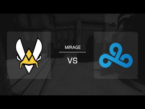 Mirage | Team Vitality vs. Cloud9 - IEM Katowice 2019 Legends Stage - Runde 3