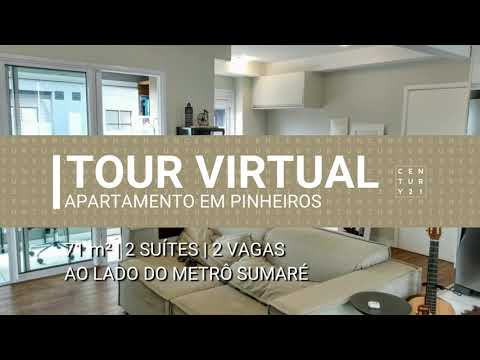 Apartamento com 2 dormitórios à venda, 71 m² - Pinheiros - São Paulo/SP