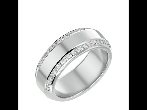 Verigheta Barbateasca Contemporary Aur 18k Real Diamonds -  Leicester