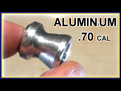 .70 Cal  ALUMINIUM Shotgun Slugs  -  Ballistic Trials